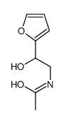 N-[2-(furan-2-yl)-2-hydroxyethyl]acetamide结构式
