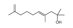 2,4,9-trimethyldeca-4,9-dien-2-ol Structure