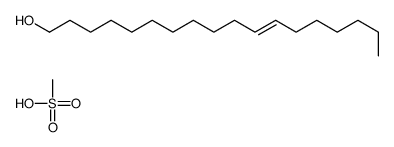 methanesulfonic acid,octadec-11-en-1-ol Structure