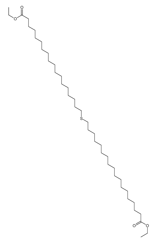 ethyl 18-(18-ethoxy-18-oxooctadecyl)sulfanyloctadecanoate结构式