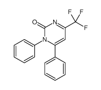 1,6-diphenyl-4-(trifluoromethyl)pyrimidin-2-one Structure