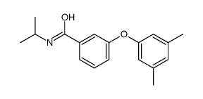 3-(3,5-dimethylphenoxy)-N-propan-2-ylbenzamide Structure