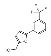 [5-[3-(trifluoromethyl)phenyl]furan-2-yl]methanol结构式