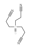 Tris(2-cyanoethyl)phosphine sulfide结构式