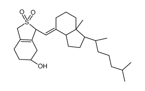 (3β,6S,7E)-6,19-Sulfonyl-9,10-secocholesta-5(10),7-dien-3-ol picture