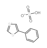 1,3-Dithiol-1-ium, 4-phenyl-, sulfate (1:1) picture