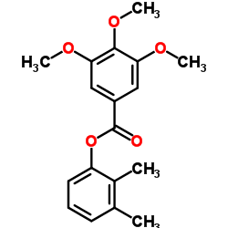 2,3-Dimethylphenyl 3,4,5-trimethoxybenzoate结构式