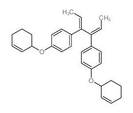 2,4-Hexadiene,3,4-bis[p-(2-cyclohexen-1-yloxy)phenyl]- (8CI) picture