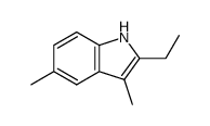2-ethyl-3,5-dimethyl-1H-indole Structure