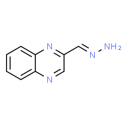 2-Quinoxalinecarboxaldehyde,hydrazone Structure