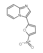3-(5-Nitro-2-furyl)-imidazo(1,2-a)pyridine结构式