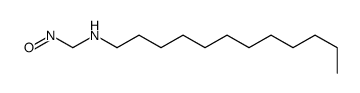 1-Dodecanamine, N-(nitrosomethyl)- structure