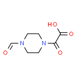 1-Piperazineacetic acid,4-formyl--alpha--oxo-结构式