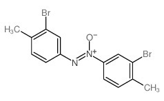 (3-bromo-4-methyl-phenyl)-(3-bromo-4-methyl-phenyl)imino-oxido-azanium结构式