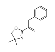 4,4-dimethyl-2-(3-phenylprop-1-en-2-yl)-4,5-dihydrooxazole结构式