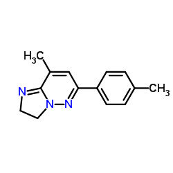 Imidazo[1,2-b]pyridazine, 2,3-dihydro-8-methyl-6-(4-methylphenyl)- (9CI) picture