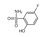 Benzenesulfonamide, 5-fluoro-2-hydroxy- (9CI)结构式