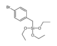 (4-bromophenyl)methyl-triethoxysilane结构式