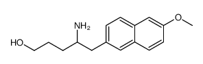 4-amino-5-(6-methoxynaphthalen-2-yl)pentan-1-ol Structure