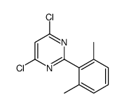4,6-dichloro-2-(2,6-dimethylphenyl)pyrimidine结构式