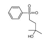 4-(benzenesulfonyl)-2-methylbutan-2-ol Structure