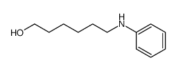 6-anilino-hexan-1-ol结构式