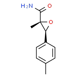 (2R,3S)-2-METHYL-3-P-TOLYLOXIRANE-2-CARBOXAMIDE Structure