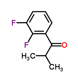 1-(2,3-Difluorophenyl)-2-methyl-1-propanone Structure