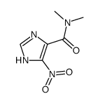 N,N-dimethyl-5-nitro-1H-imidazole-4-carboxamide Structure