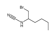 1-bromohexan-2-ylcyanamide结构式