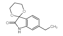 6'-ETHYL-SPIRO[1,3-DIOXANE-2,3'-INDOLIN]-2'-ONE Structure