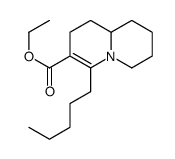 ethyl 4-pentyl-2,6,7,8,9,9a-hexahydro-1H-quinolizine-3-carboxylate Structure