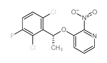 (R)-3-(1-(2,6-二氯-3-氟苯基)乙氧基)-2-硝基吡啶结构式