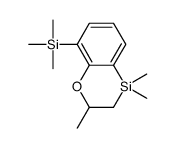 trimethyl-(2,4,4-trimethyl-2,3-dihydro-1,4-benzoxasilin-8-yl)silane Structure