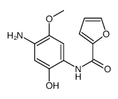 N-(4-amino-2-hydroxy-5-methoxyphenyl)furan-2-carboxamide Structure