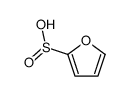 furan-2-sulfinic acid Structure