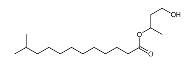 4-hydroxybutan-2-yl 11-methyldodecanoate结构式