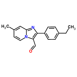 2-(4-Ethylphenyl)-7-methylimidazo[1,2-a]pyridine-3-carbaldehyde Structure