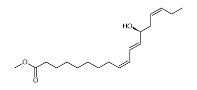 (9Z,11E,13S,15Z)-13-hydroxyoctadeca-9,11,15-trienoic acid methyl ester结构式