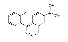 1-o-tolylphthalazin-6-ylboronic acid Structure