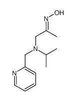 N-[1-[propan-2-yl(pyridin-2-ylmethyl)amino]propan-2-ylidene]hydroxylamine Structure