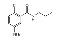 Benzamide, 5-amino-2-chloro-N-propyl结构式