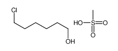6-chlorohexan-1-ol,methanesulfonic acid结构式