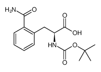 Boc-L-2-氨基甲酰基苯基丙氨酸图片