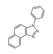 3-phenyl-3H-naphtho[1,2-d][1,2,3]triazole结构式