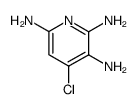 4-chloropyridine-2,3,6-triamine Structure