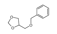 4-(phenylmethoxymethyl)-1,3-dioxolane Structure