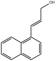 2-Propen-1-ol, 3-(1-naphthalenyl)-, (2E)- structure