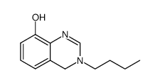 3-butyl-3,4-dihydro-quinazolin-8-ol结构式