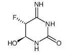 2(1H)-Pyrimidinone,4-amino-5-fluoro-5,6-dihydro-6-hydroxy-,trans-(9CI) picture